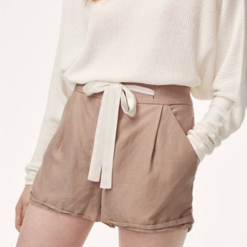 Wilfred Allegra Shorts in Cairo Linen Blend Sz 6